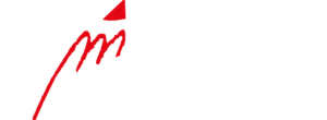 logo st-majewski - biale z czerwonym M